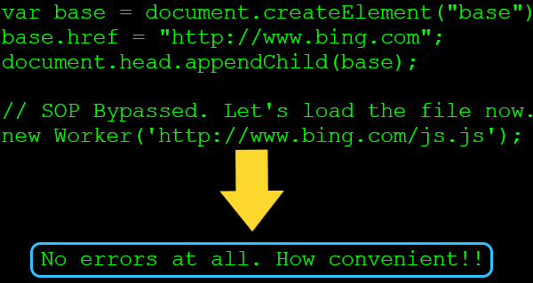 Security-error-bypassed